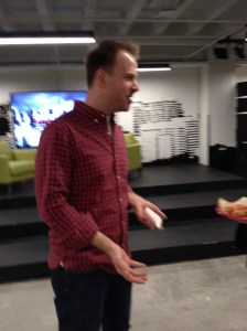 Nick happy to advise attendees at a recent Startup Grind in Virginia.