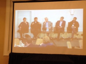 Big Idea CONNECTpreneur "All-Star Investor" panel from left to right: Moderator, Jonathan Aberman, Bobby Ocampo, Jason Shrensky, Jake Tarr, and Paul Singh