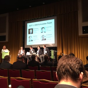 Act 1: CEO & Investor panel presentation feedback and observations.