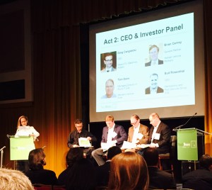 Act 2: MAVA's Julia Spicer introduces CEO and Investor Panel for  feedback session.