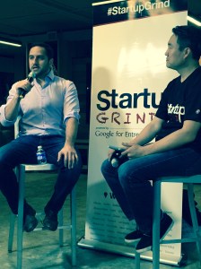 Hooman Radfar tells the crowd at Startup Grind DC: 